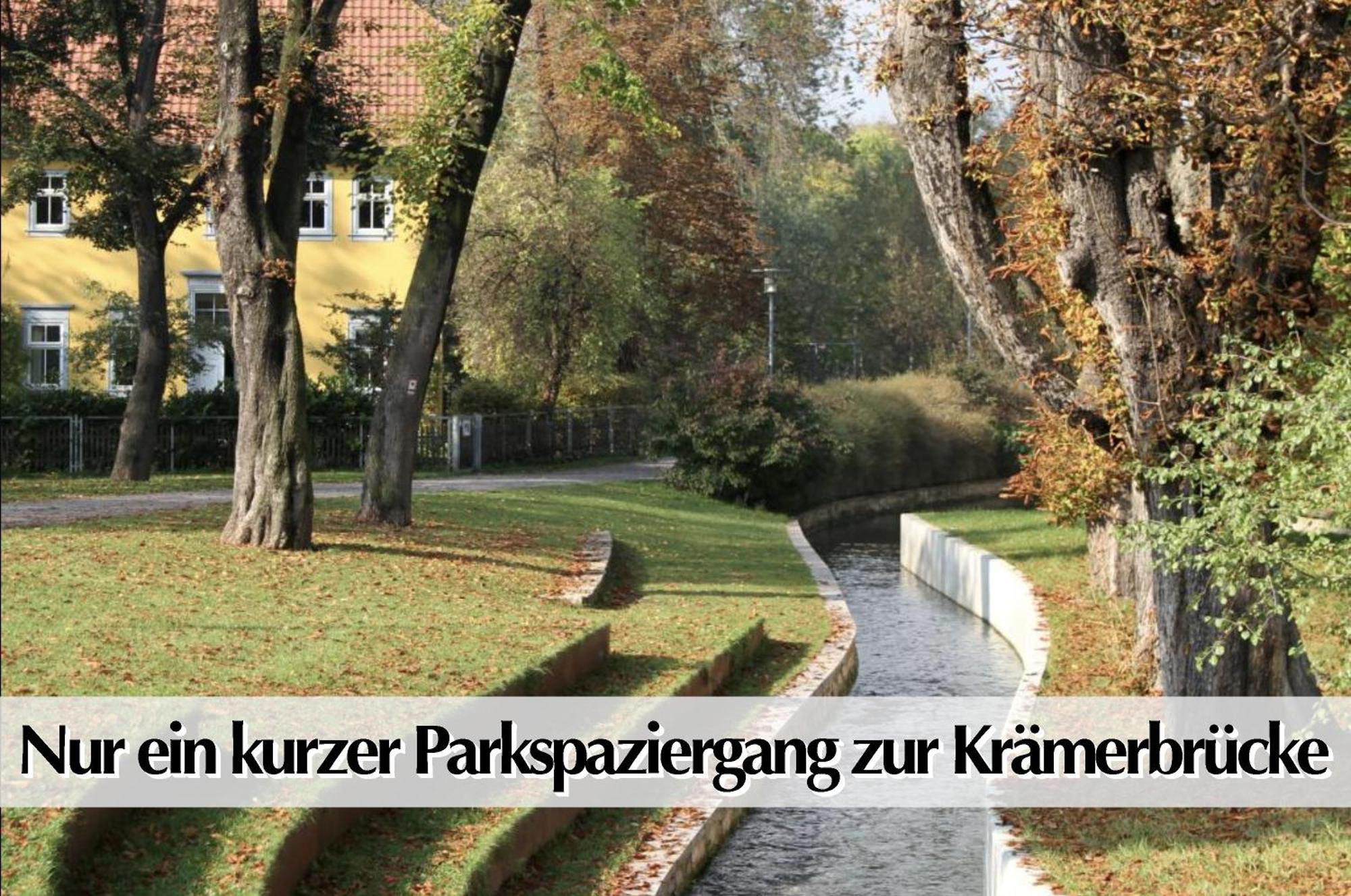 Stadtperle Am Plaetschernden Wasser - 50M2 2R Malerische Fewo In Top Lage Erfurt Buitenkant foto